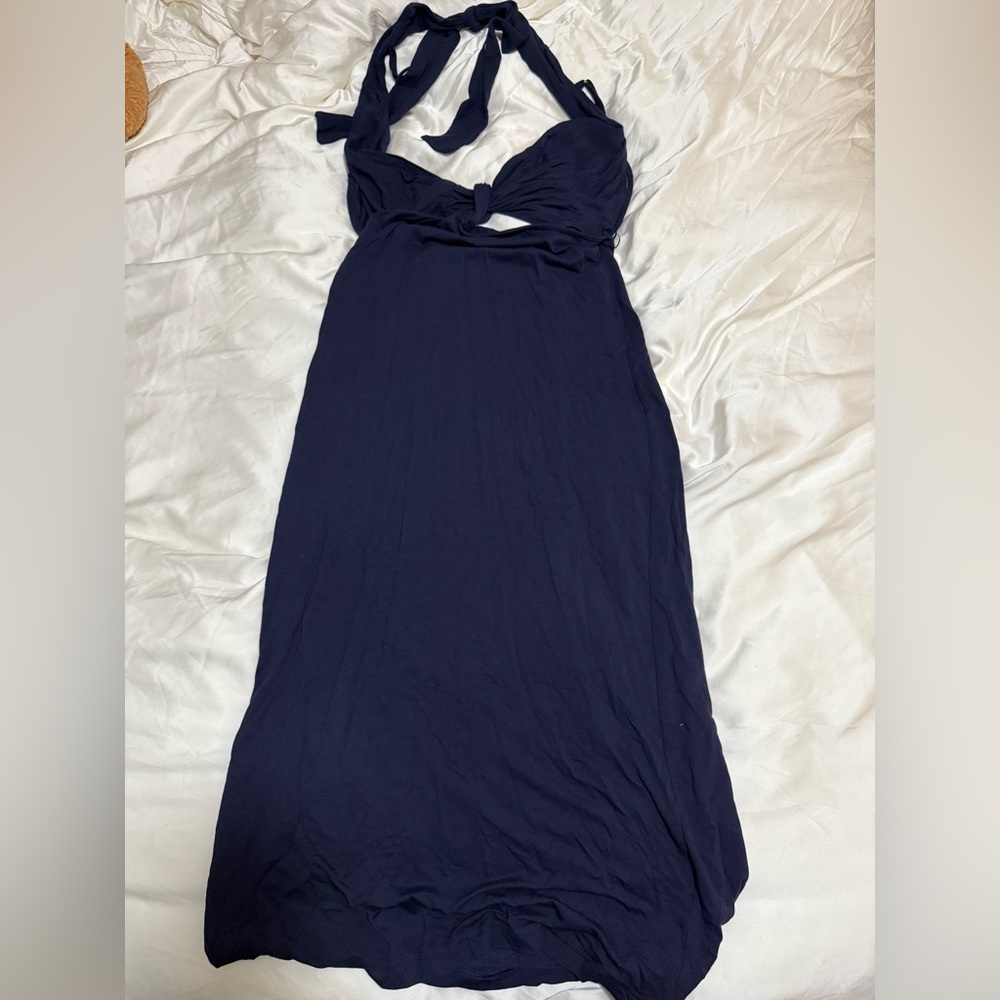 NWT New Walter Baker Navy Dress Large L